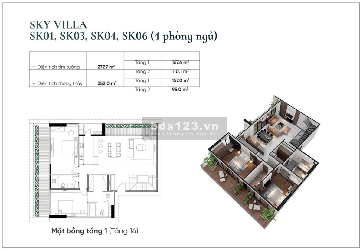 Bán căn hộ tại tầng D Sunshine Green Iconic, view đẹp, nội thất đầy đủ nhỉnh giá 6 tỷ