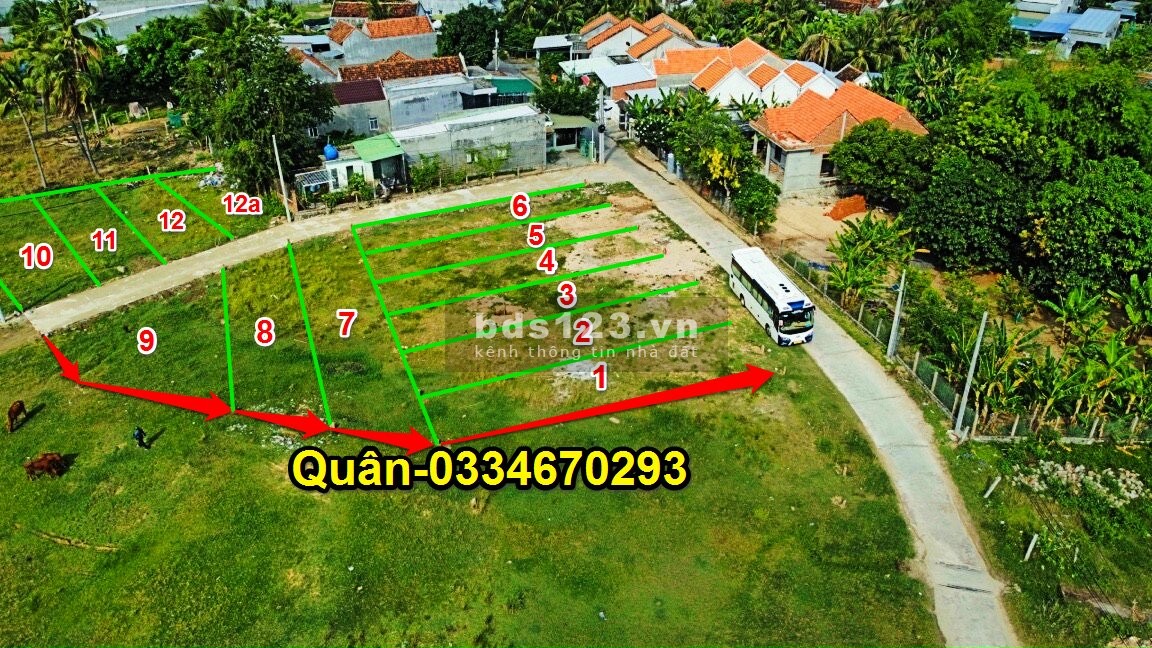 Đất nền sổ đỏ Bắc Vân Phong - Vạn Giã - Vạn Ninh