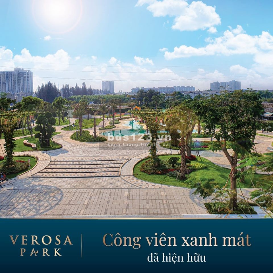 Cần tiền bán lỗ gấp nhà căn gốc 2 mặt tiền đường lớn Verosa Park Khang Điền giá rẻ