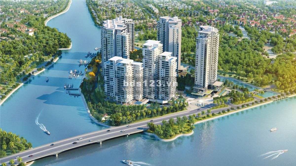 Đảo Kim Cương quận 2 - Cho thuê căn hộ 2 phòng ngủ - Ban công thoáng mát và đẹp