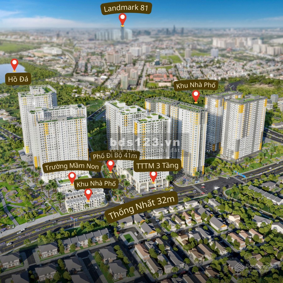 Chỉ 1,7tỷ/căn 2PN 2WC Bcons City ngay Làng Đại Học Thủ Đức, cách Phạm Văn Đồng 5 phút.