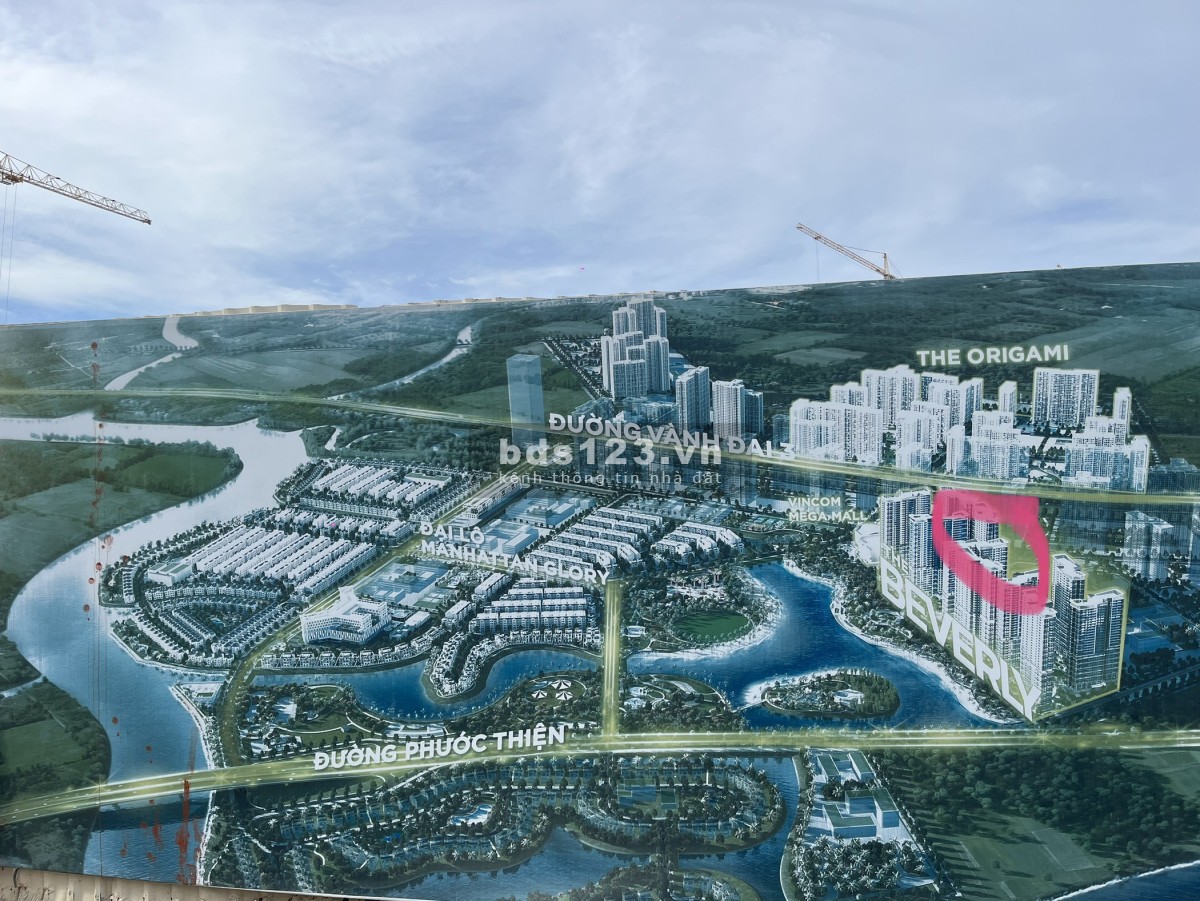 Bán căn hộ tầng 32 THE BEVERLY THỦ ĐỨC siêu đẹp