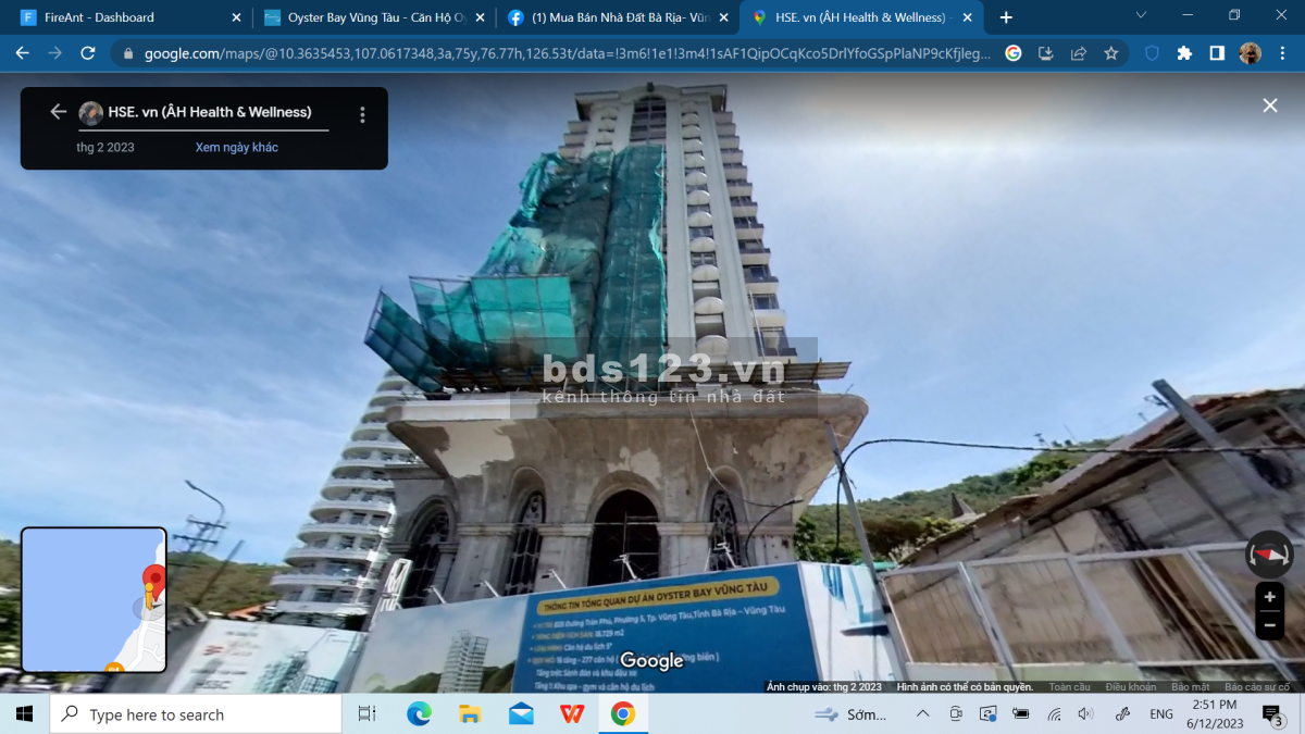 Căn hộ khách sạn 5 sao view biển Vũng Tàu