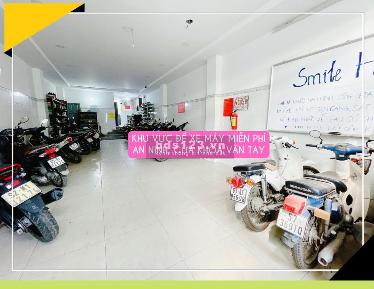 Ký túc xá ĐH Văn Lang cs3, trọn gói 1.55tr không phát sinh thêm, đầy đủ nội thất, an ninh, sạch sẽ