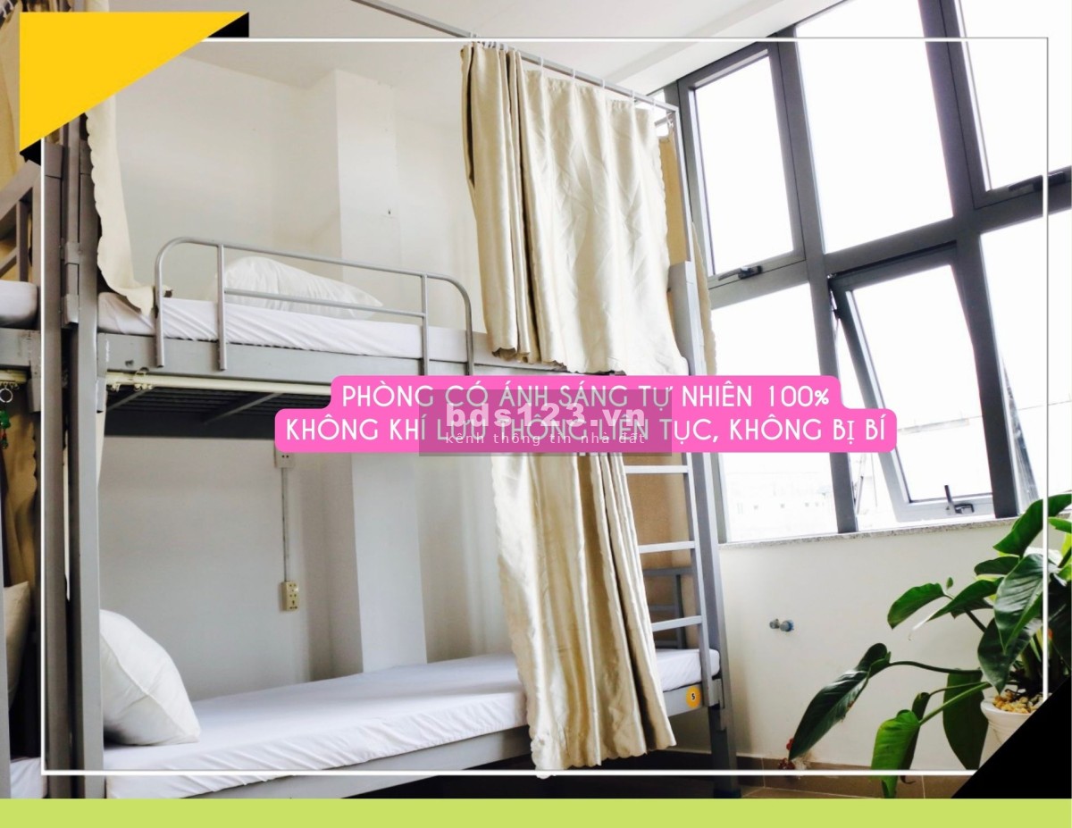 Ký túc xá ĐH Văn Lang cs3, trọn gói 1.55tr không phát sinh thêm, đầy đủ nội thất, an ninh, sạch sẽ