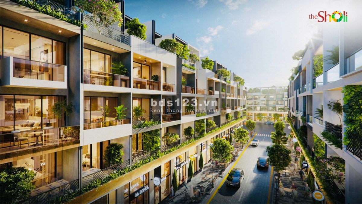 Nhà phố The Sholi - 15 căn giá cực tốt. Chiết khấu hơn 14%, thanh toán 18 tháng, tặng thang máy