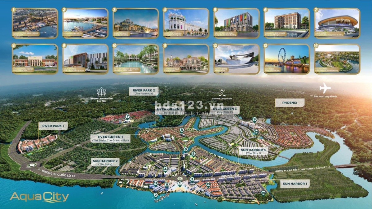 Cập nhật giỏ hàng chuyển nhượng Aqua City mới nhất- rẻ nhất. LH: 0908042198