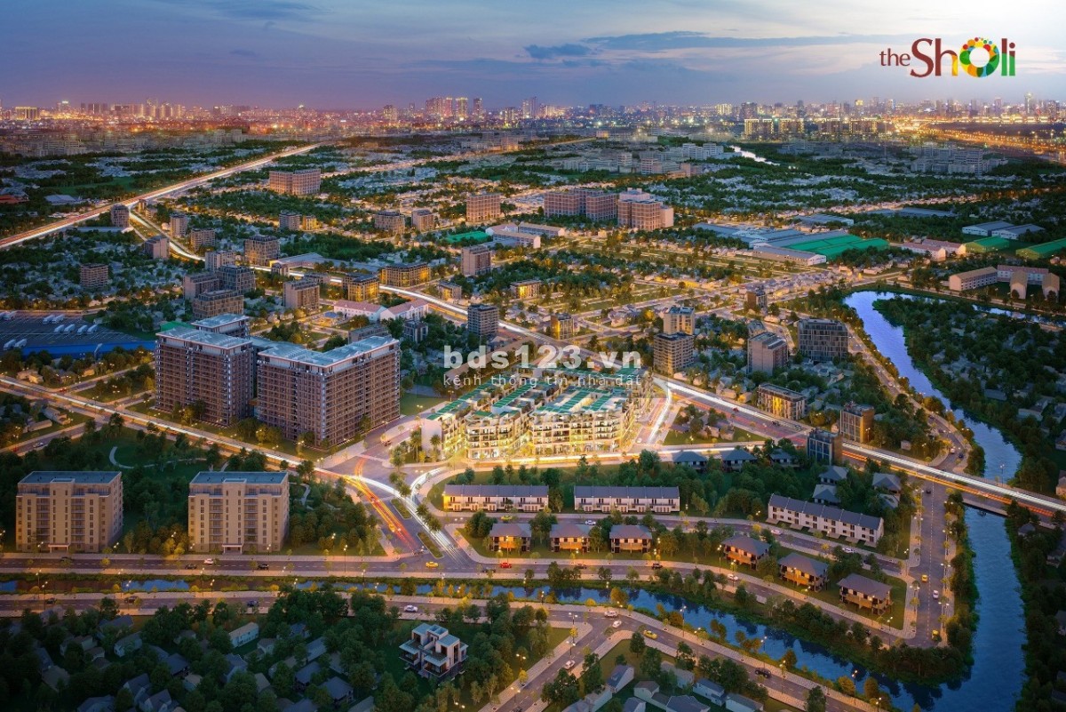 Nhà phố The Sholi - 15 căn giá cực tốt. Chiết khấu hơn 14%, thanh toán 18 tháng, tặng thang máy