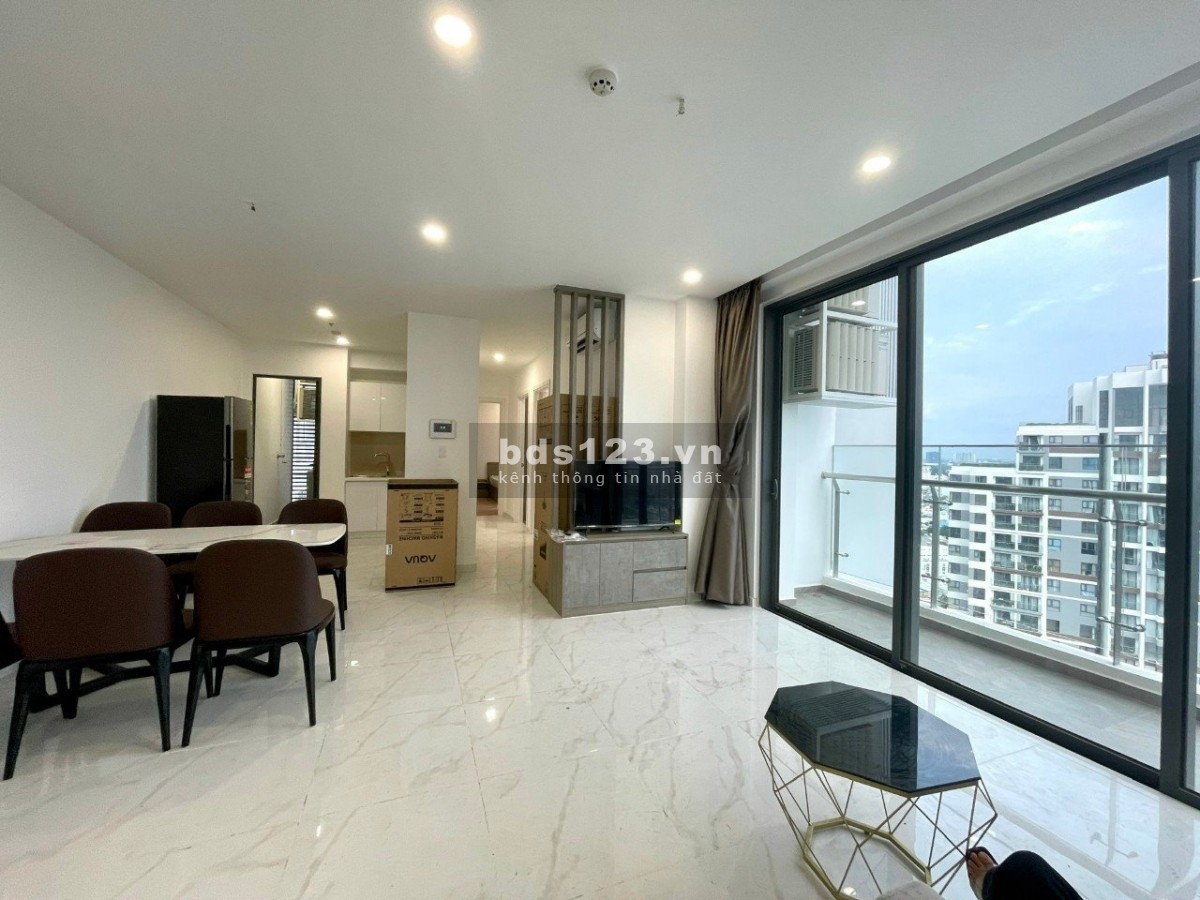 Quá xá rẻ, căn hộ 3PN Precia full NT, gió mát cả ngày, nhận nhà ở liền chỉ 17.5 triệu