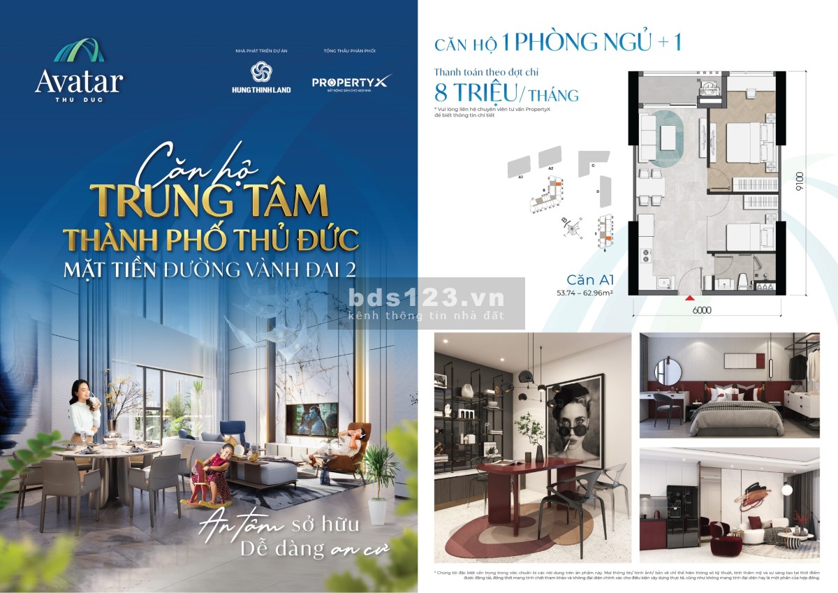 Chỉ 177 triệu đợt 1 và thanh toán mỗi đợt 14-15 tr/ tháng là mua được ngay căn hộ Thủ Đức 3 PN 97m2