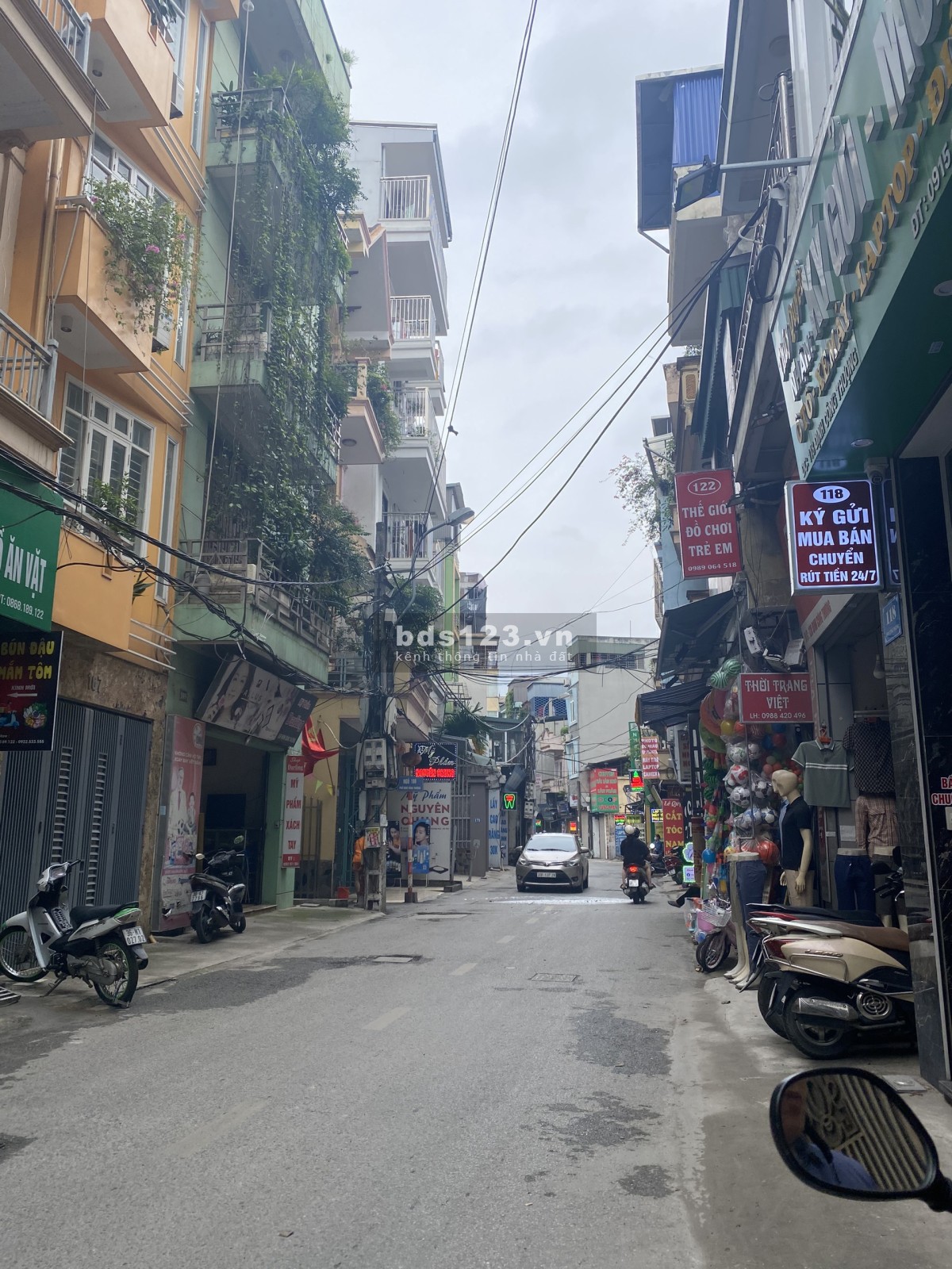 Nhà 4T mặt Phố Định Công Thượng Hoàng Mai KD ngày đêm, DT49, giá 8.83 tỷ