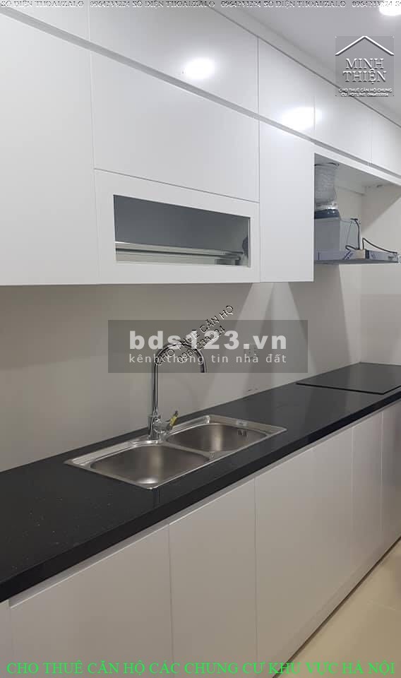 (Chung Cư Goldmark City 136 Hồ Tùng Mậu) Cho Thuê Căn 2n Full Nội Thất Tòa S Tầng Cao View thoáng