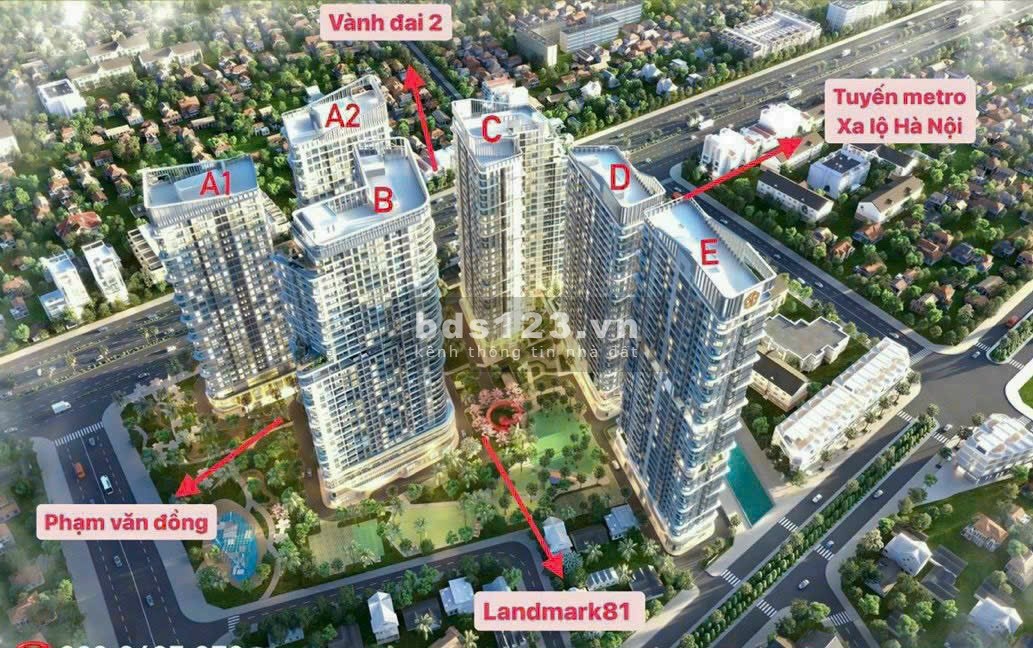 Chỉ 177 triệu đợt 1 và thanh toán mỗi đợt 14-15 tr/ tháng là mua được ngay căn hộ Thủ Đức 3 PN 97m2