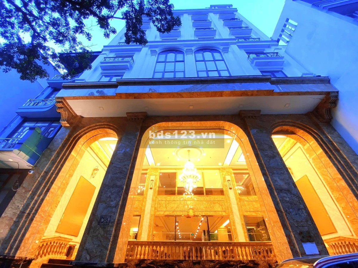 Bán ks chuẩn 5* Nguyễn Thị Định, 520m2 x 11t, 2 thang máy, p.lý nét căng, tầng hầm, giá 239 tỷ