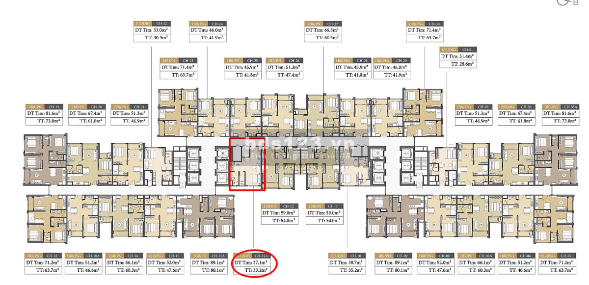 Bán siêu phẩm Studio view hồ 37m tòa B Masteri giá 1.88 tỷ trái tim Vinhomes SMart City