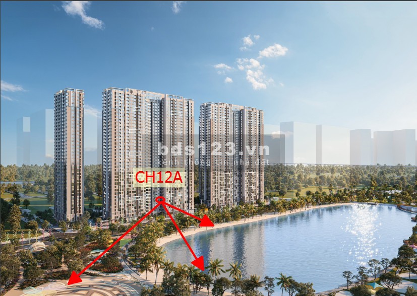 Bán siêu phẩm Studio view hồ 37m tòa B Masteri giá 1.88 tỷ trái tim Vinhomes SMart City