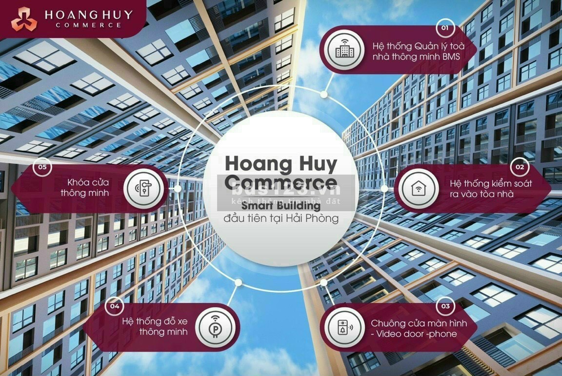 Bán căn hộ Hoàng Huy Commerce điểm đến của tương lai