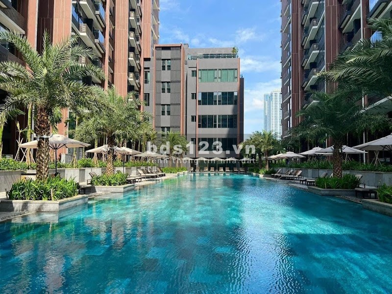 Cho thuê căn hộ River Thủ Thiêm ngay cầu Thủ Thiêm 140m2: 3PN view sông giá 35 triệu - 0909 407 949