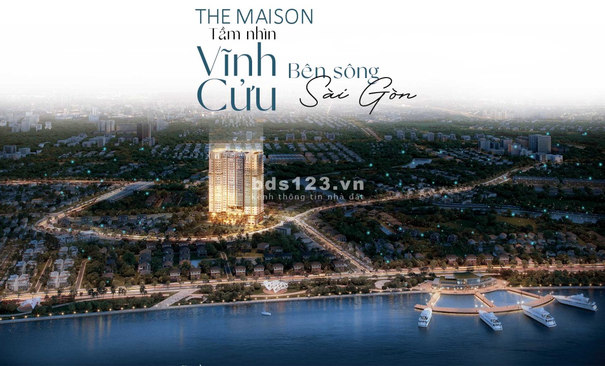 Bán căn hộ The Maison 1PN 46m2 tại TP Thủ Dầu Một của C - Holdings chiết khấu hấp dẫn