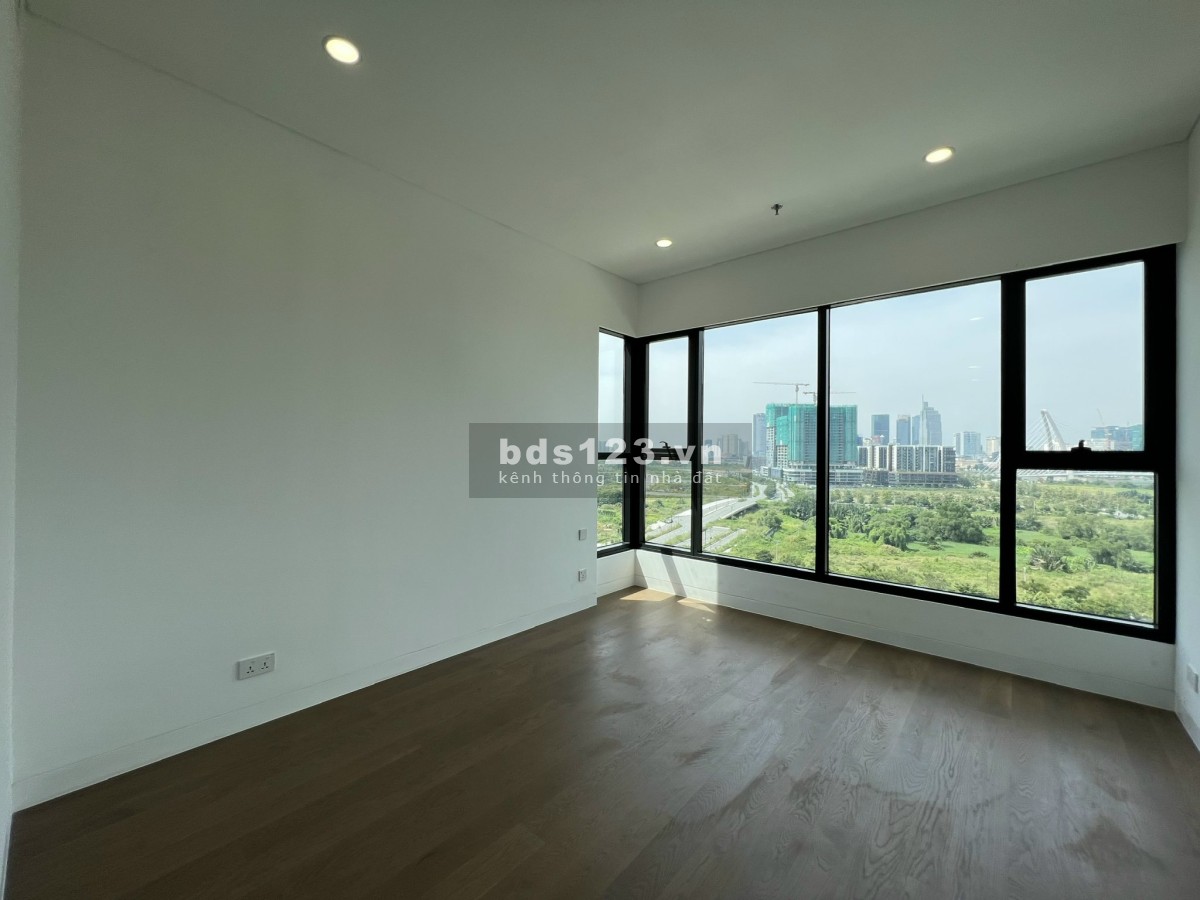 Cho thuê căn hộ River Thủ Thiêm ngay cầu Thủ Thiêm 140m2: 3PN view sông giá 35 triệu - 0909 407 949