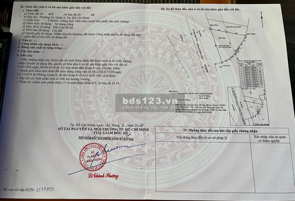 Bán nhà MT 268 An Dương Vương F14 Q6 vị trí siêu đẹp tiện KD