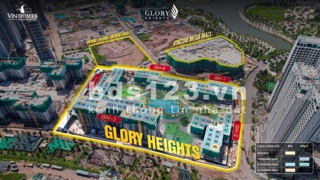 Giỏ hàng Glory Heights nhiều căn đẹp, giá tốt, ưu đãi chiết khấu 10% . LH 0909 407 949