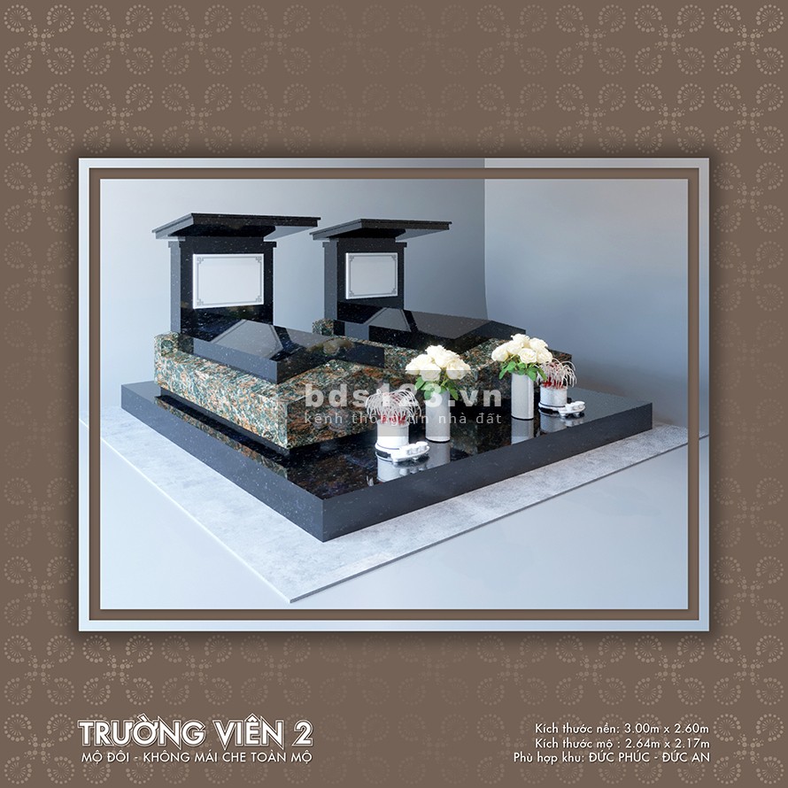 Bán huyệt mộ đất nghĩa trang 5 sao tại Đức Huệ Long An