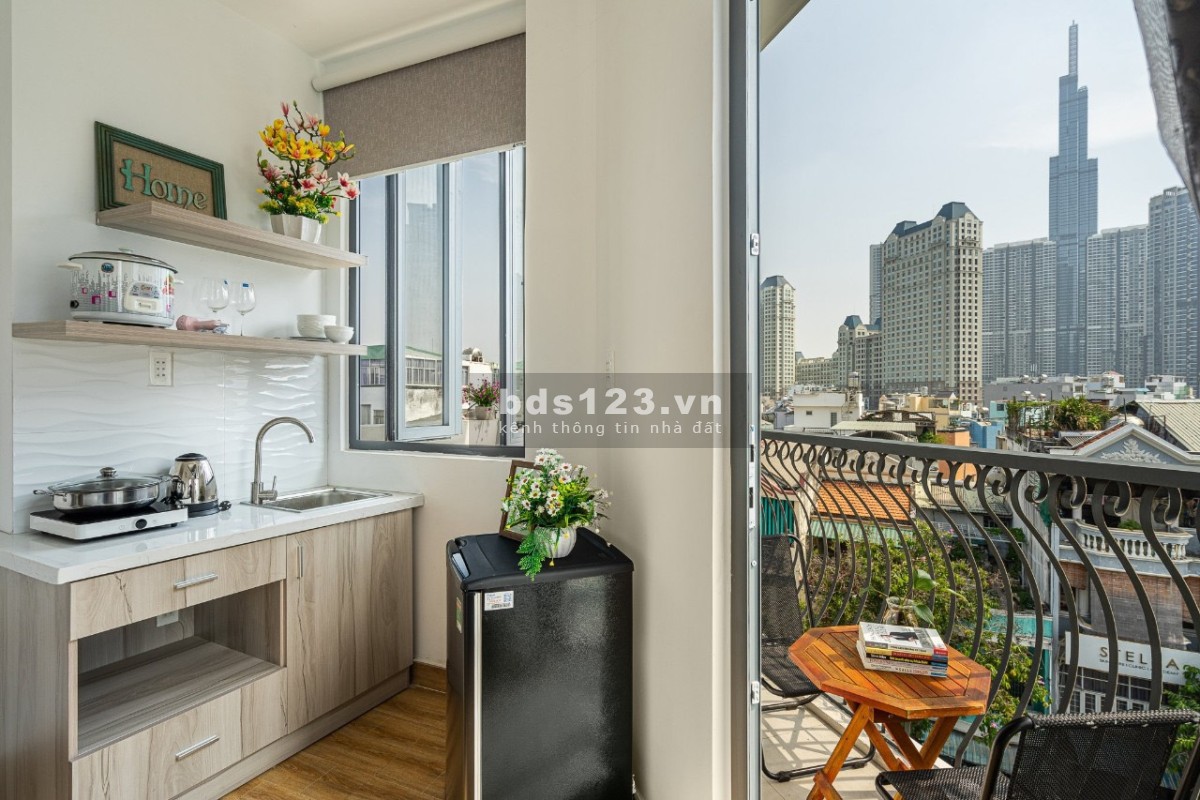️ Căn Hộ Cao Cấp Trang Bị Nội Thất Full Cao Cấp-BanCong VIEW Landmark -Mặt Tiền Đường Ngô Tất Tố