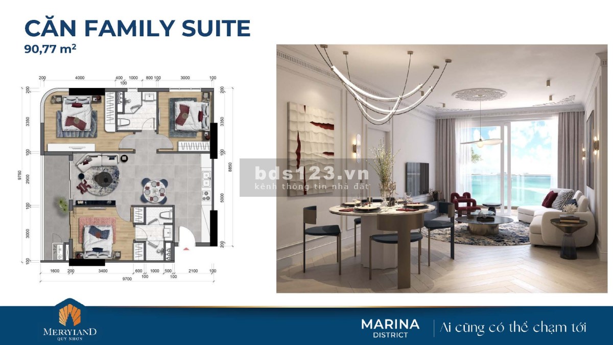 Merryhome - Merryland Quy Nhơn - 1,3 tỷ/ căn (chưa bao gồm chiết khấu), booking 20tr LH: 0901992248
