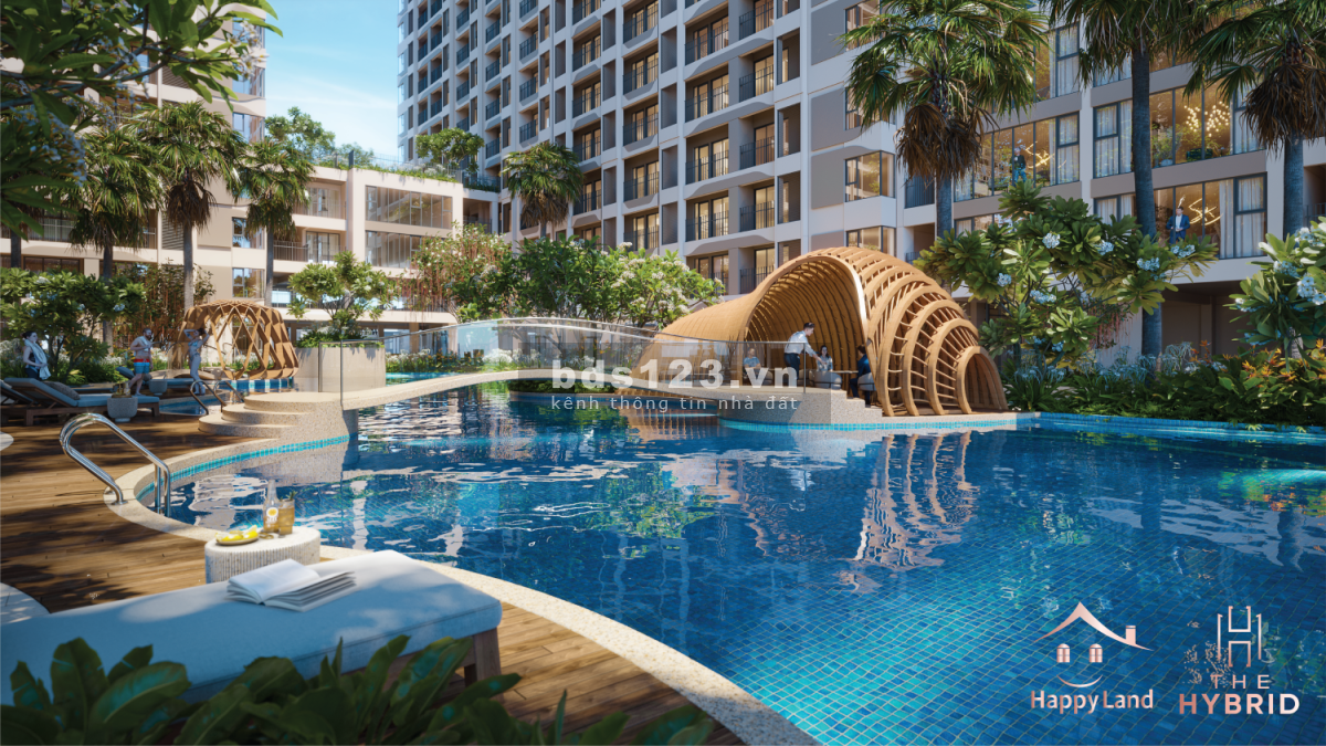 Cọc 30 triệu tặng ngay 20 triệu, booking căn hộ Hybrid view sông, nội thất Châu Âu 63-100m2