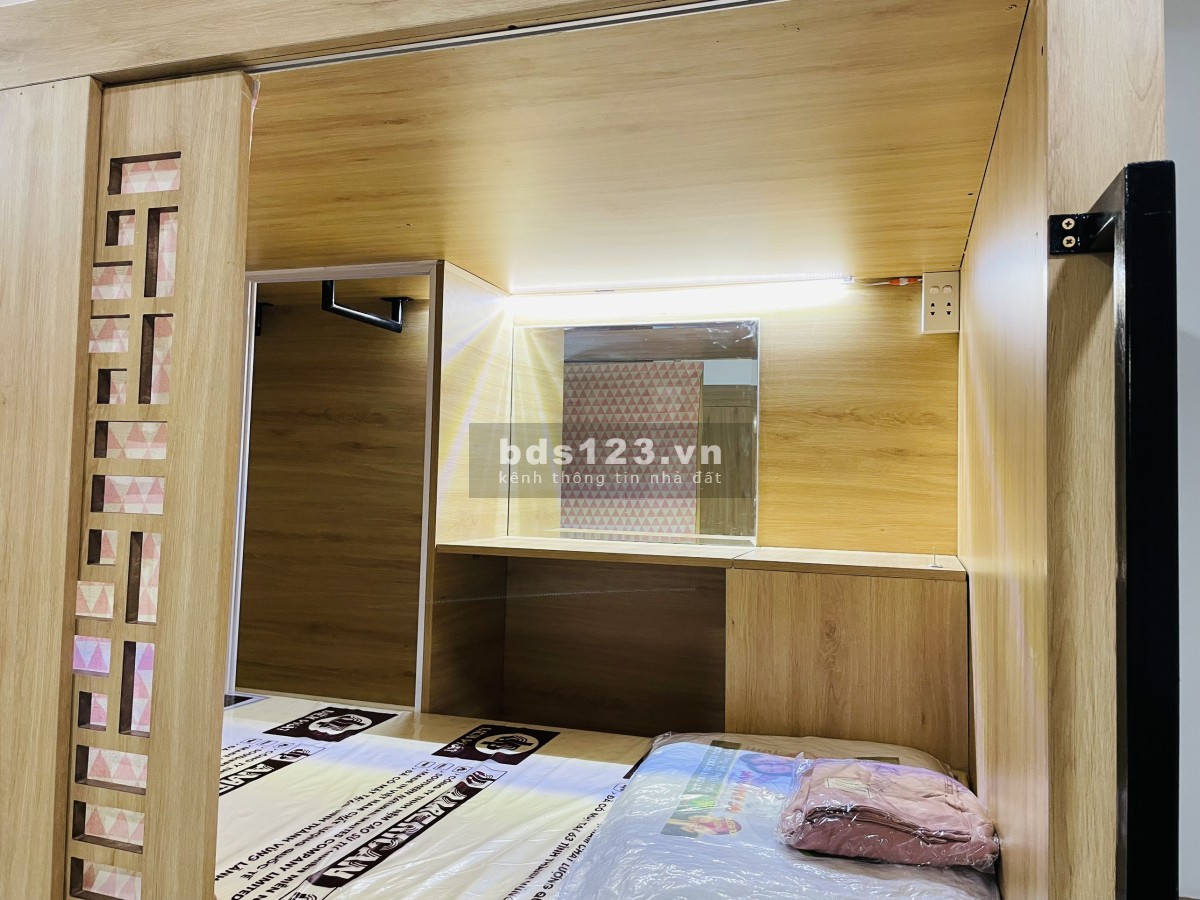 Ký túc xá-Sleebox cao cấp tại Cityland Quận Gò Vấp, lh 0355555647