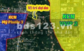 Cần bán Đất nền ngay Khu công nghiệp VSIP 2 Bình Dương