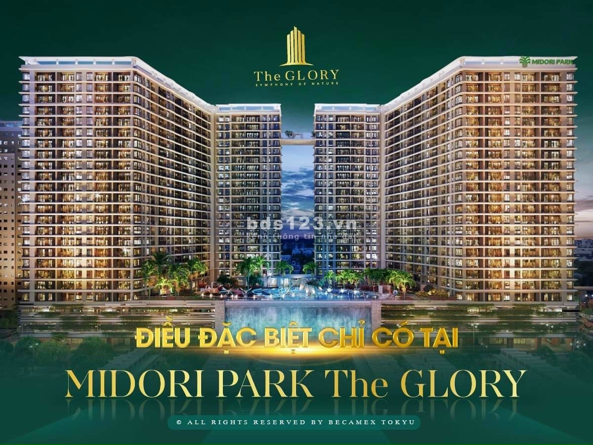 Chỉ 2,1tỷ sở hữu căn hộ 2PN The Glory, trả dài hạn 3 năm 0% lãi suất, ưu đãi đến 7%, LH: 0962985120