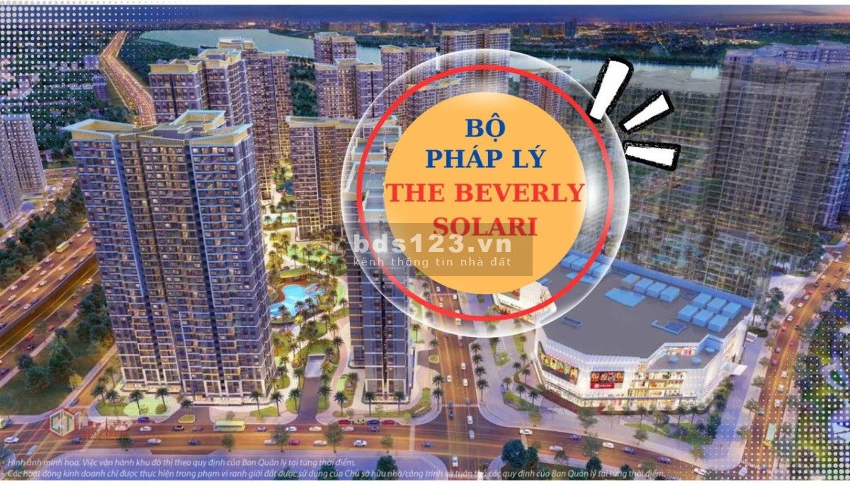 Bán căn hộ 33m2 tầng 7 Beverly Solari Q9 TP Thủ Đức