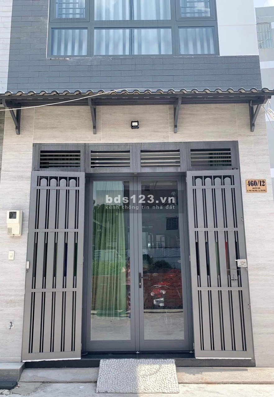 Bán nhà mới đẹp Hẻm xe hơi 460 Nguyễn Sơn, Phú Thọ Hòa, Tân Phú