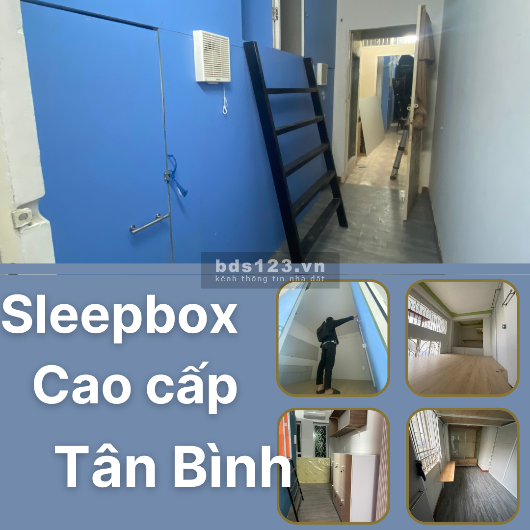 Sleepbox phòng trọ mini siêu bự tại Quận Tân Bình
