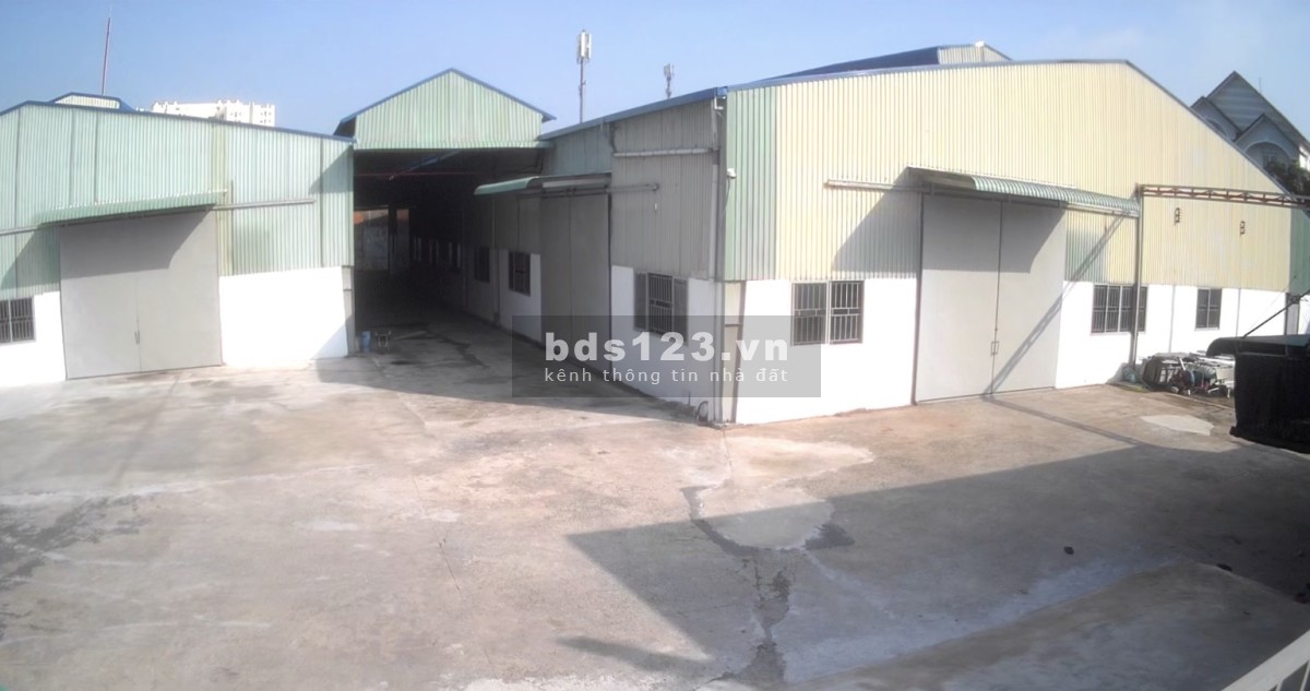 Cho thuê kho xưởng 5800m2 tại đường QL1A, Tp. Thủ Đức.