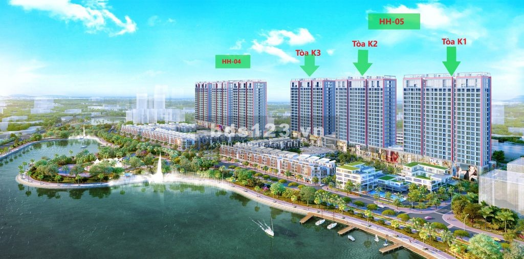 Chỉ 2.9 tỷ sở hữu căn hộ 2PN view sông, view hồ điều hòa 22ha tại Long Biên, LH 0979425146