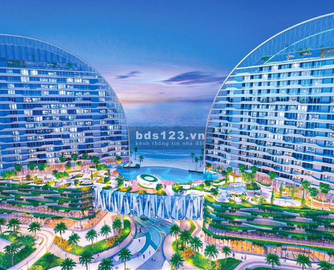 Căn hộ mặt tiền biển giá 2TY2 thanh toán 10 năm tại Hồ Tràm