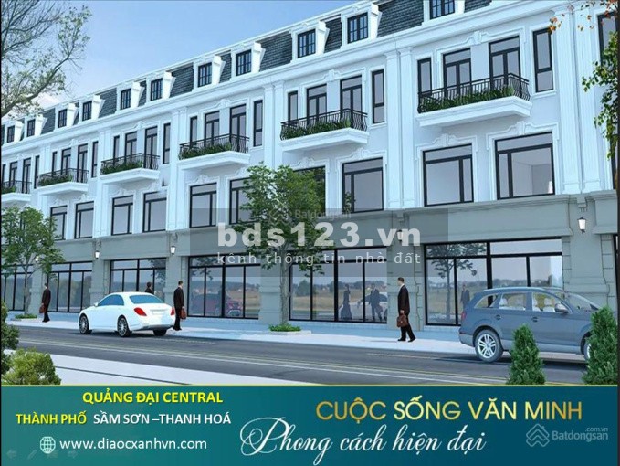 Bán Gấp lô đất đấu giá phân lô, vỉa hè Quảng Đại, Sầm Sơn - Thanh Hóa
