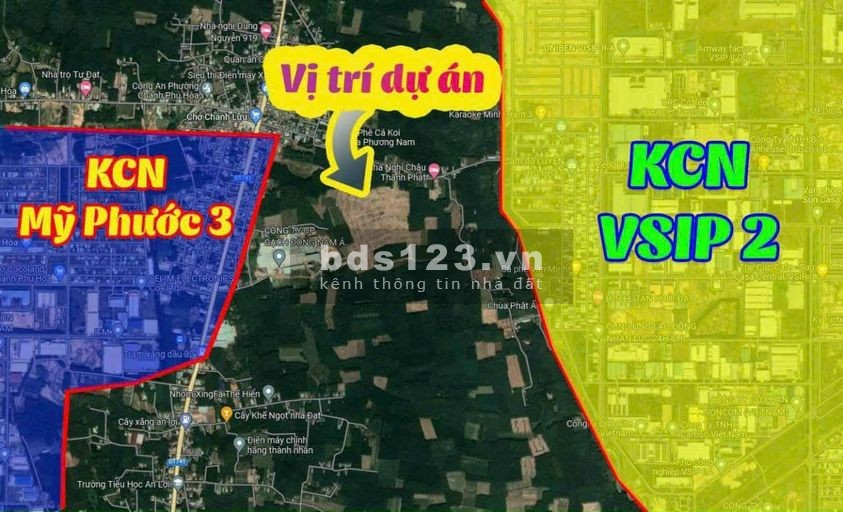 Bán gấp lô đất ngay KCN Vsip2A Bình Dương chỉ 480 triệu