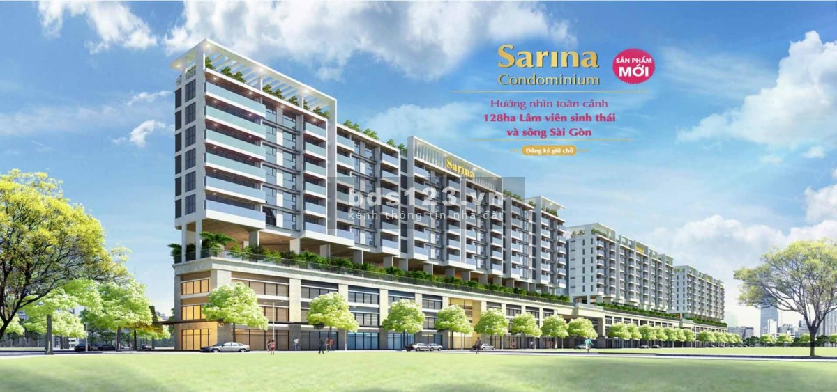Hàng Siêu Hiếm - Cho Thuê căn shop khối đế Sarina Sala Thủ Thiêm đường Hoàng Thế Thiện Quận 2.