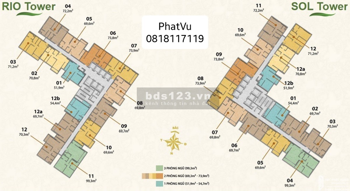 Căn hộ sang trọng 2 phòng ngủ khu Thảo Điền - Masteri An Phú mặt tiền Xa Lộ Hà Nội