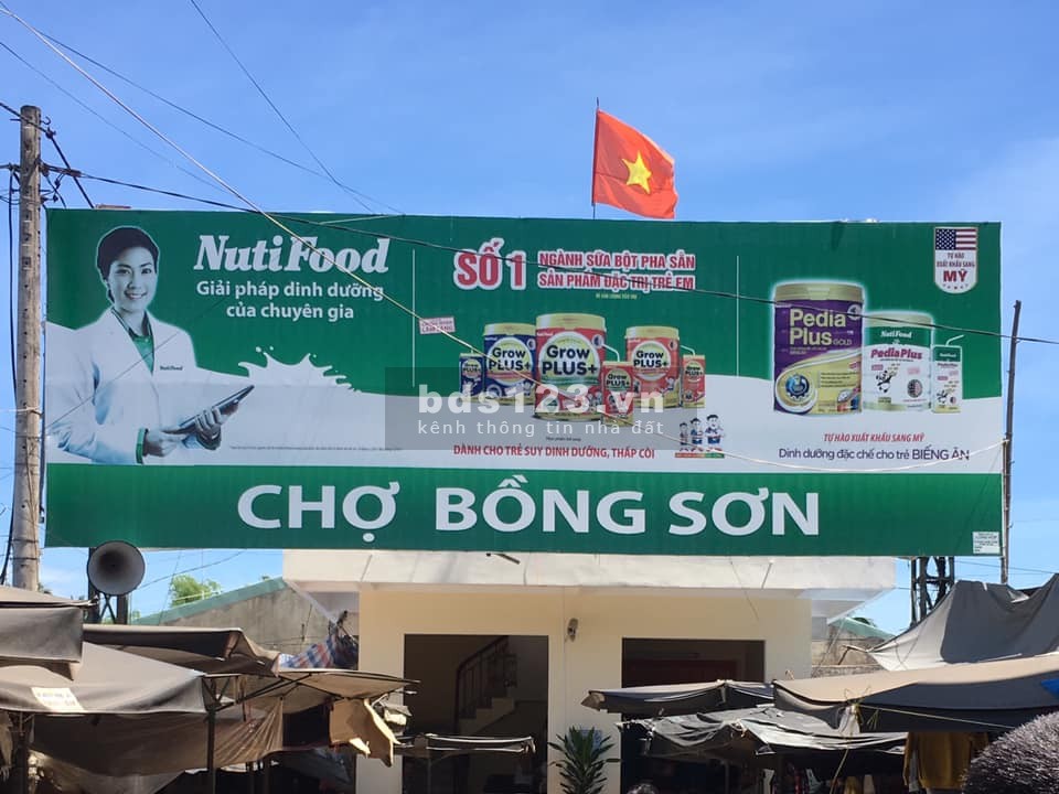 Bán Kiot đối điện chợ Bồng Sơn, Mặt tiền Đường Trần Hưng Đạo - Hoài Nhơn