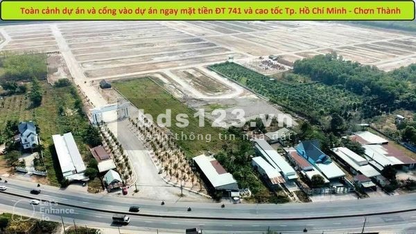 Chính chủ cần bán gấp lô đất ngay mặt tiền đường ĐT741chỉ 450 triệu