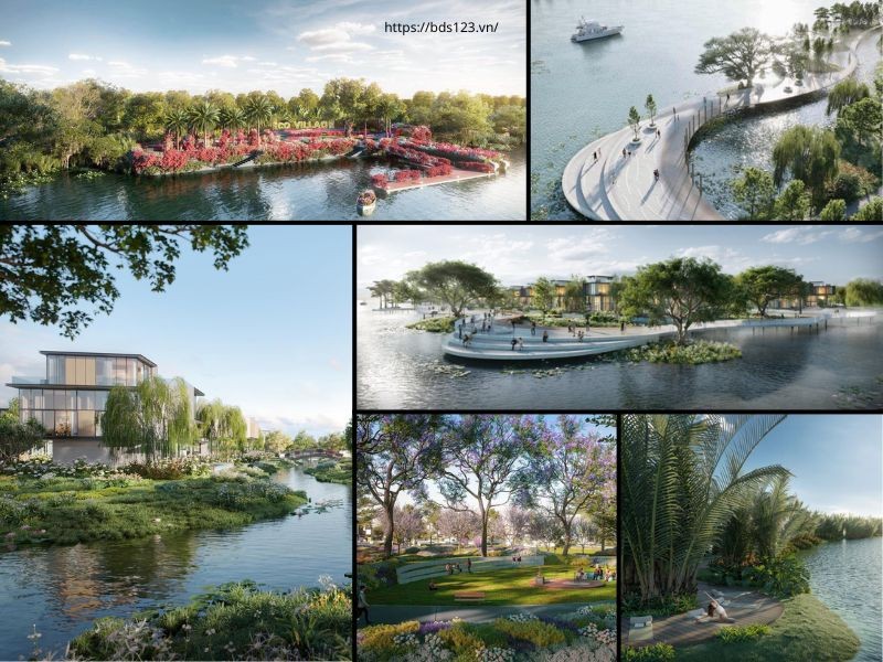 Cuộc sống tràn ngập màu xanh tại dự án Ecovillage Saigon River Ecopark