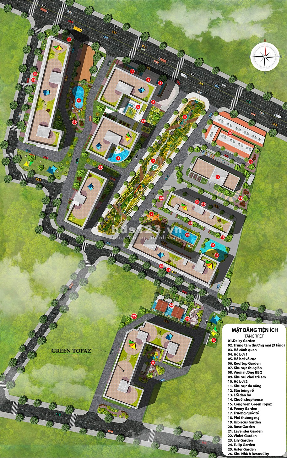 Bcons City - Căn hộ Dĩ An Bình Dương liền kề Làng ĐHQG chỉ với 190 triệu!