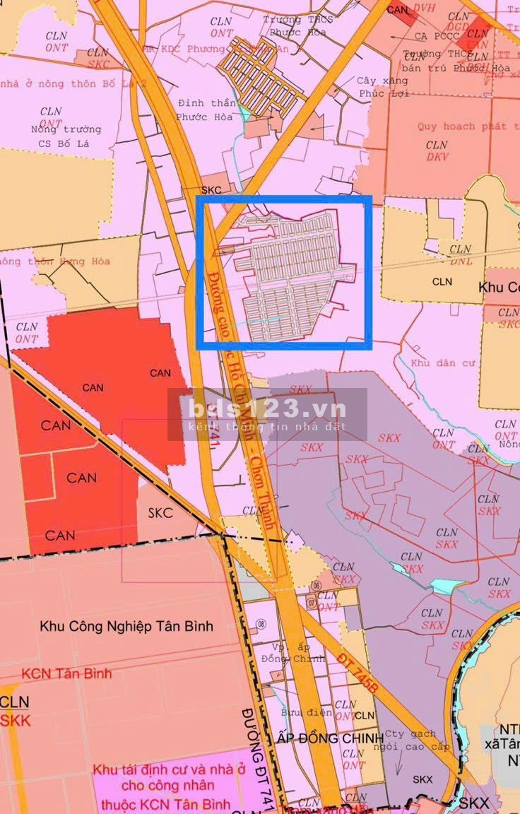 Đất nền Cao tốc HCM - TDM - Chơn Thành chỉ 485Trieu