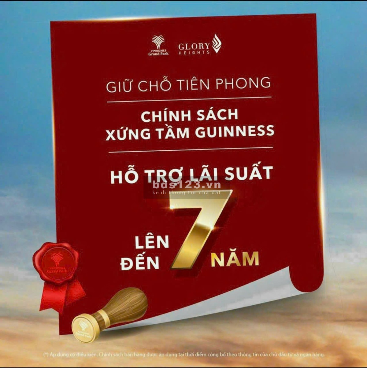 Giỏ hàng Glory Heights nhiều căn đẹp, giá tốt, ưu đãi chiết khấu 10% . LH 0917077752- Đại Lý Top 1