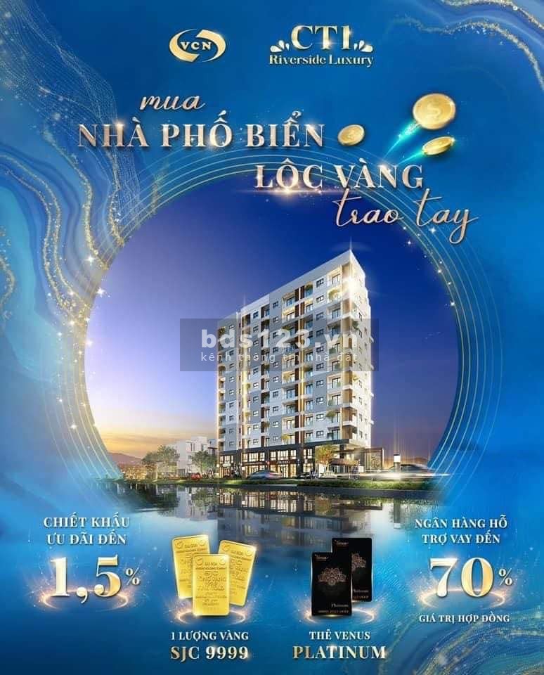Căn hộ thông minh CT1 Riverside Luxury – Căn hộ trung tâm TP. Nha Trang, sở hữu lâu dài